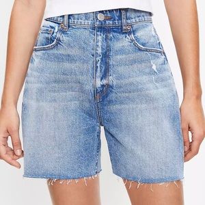 LOFT Fresh‎ Cut High Waist Boyfriend Shorts